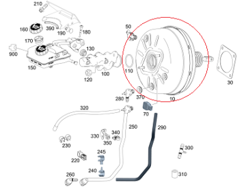 Vito W447 Westinghouse/Fren Vakumu/Fren Takviyesi