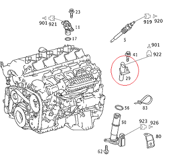 Mercedes ML163/W211 271/Vito/Sprinter 611/646/651 Motor  Krank Mili Devir Sensörü