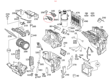 Vito W639/Viano Kalorifer Rezistansı/Fan Regulatörü